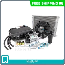 Brand New AC Kit Universal Under Dash Compressor Kit Air Conditioner 12v