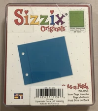 Sizzix 38-1139 Cuts-n-Folds Scrapbooking Die Cut Provo Craft EUC