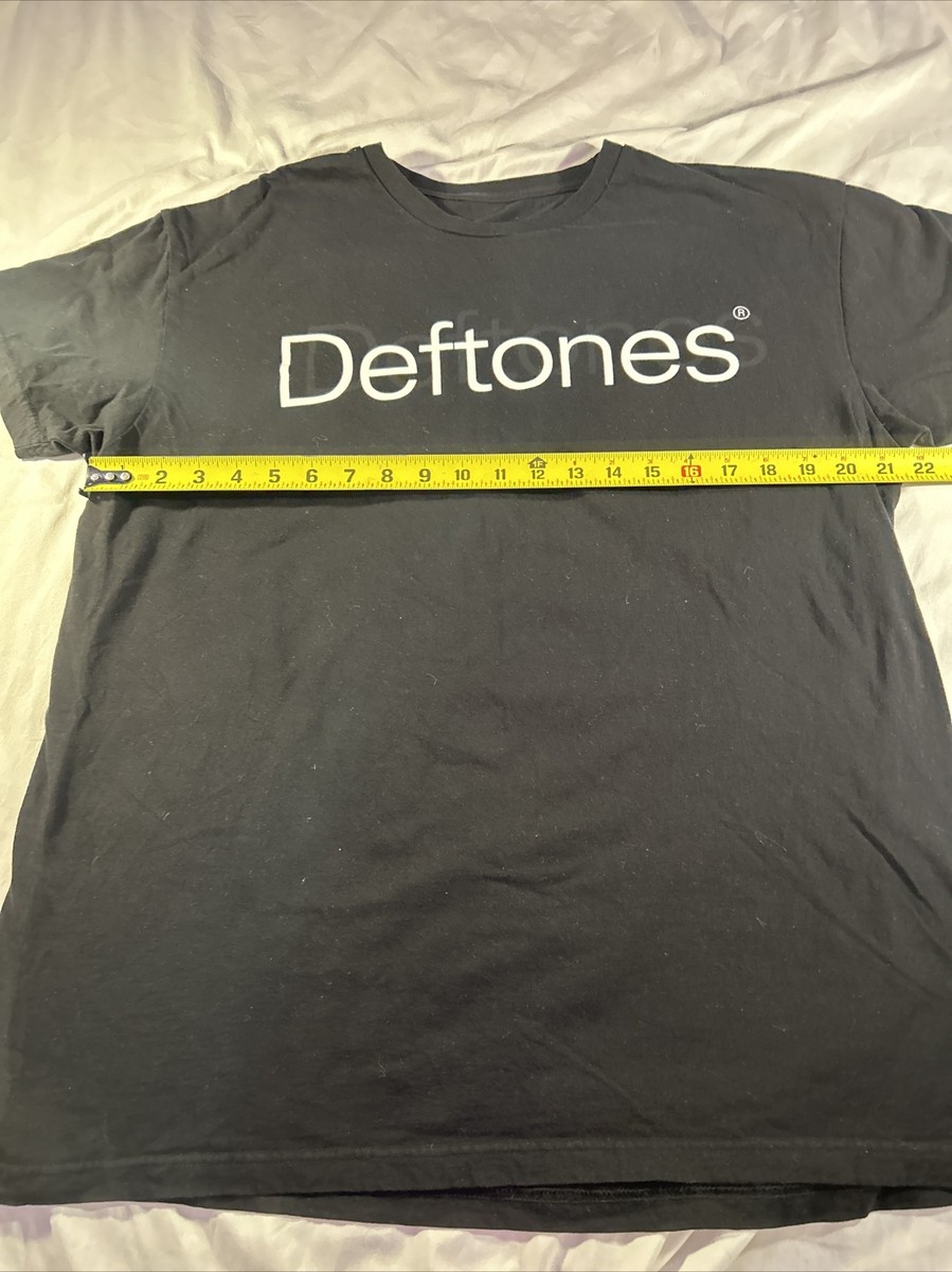 Deftones _Ohms Album Promo Tee Black T-Shirt Short Sleeve