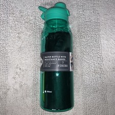 Dashing Gifts Water Bottle W/ Resistance Bands  Bag-1200ml-New