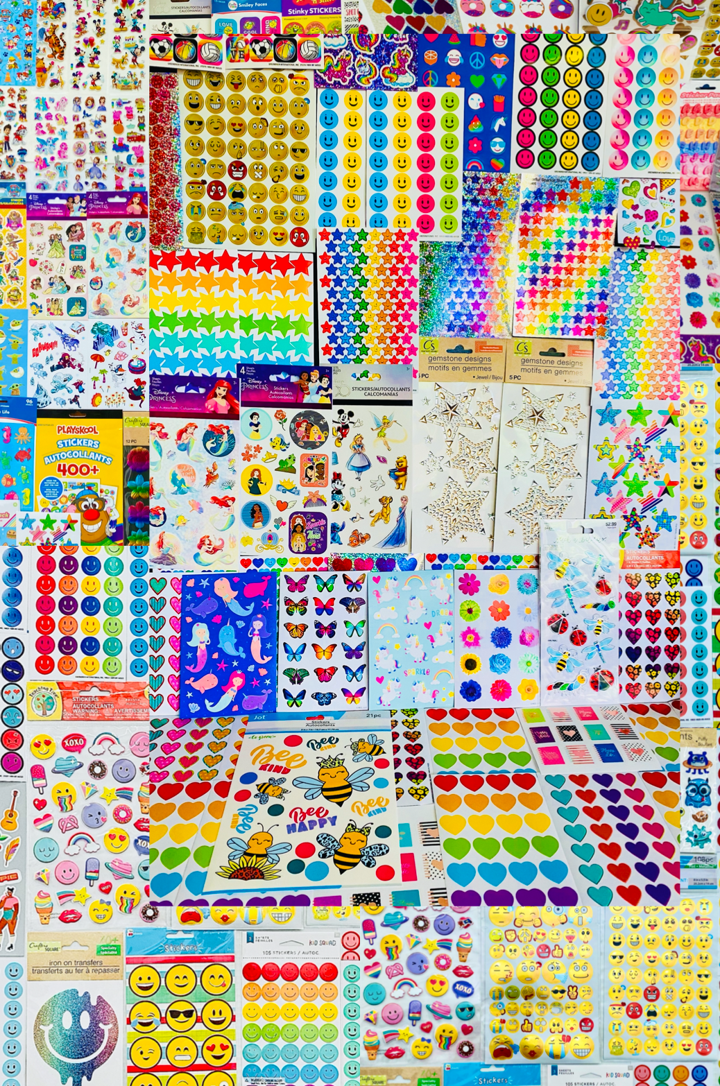 DIY Flower Gardens Zoo Scenes Farm Animals & Character Themes | 2999+Stickers