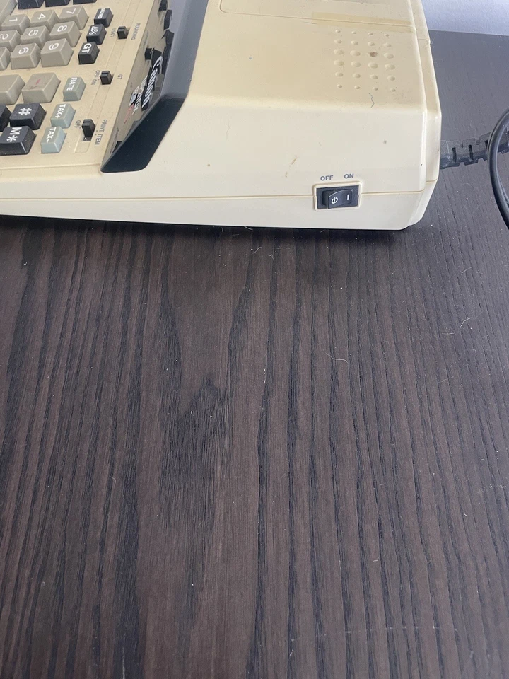 Canon MP21DX Business Calculator 2 Color Printer 12 Digits TESTED Working Read!! - Image 4 of 4