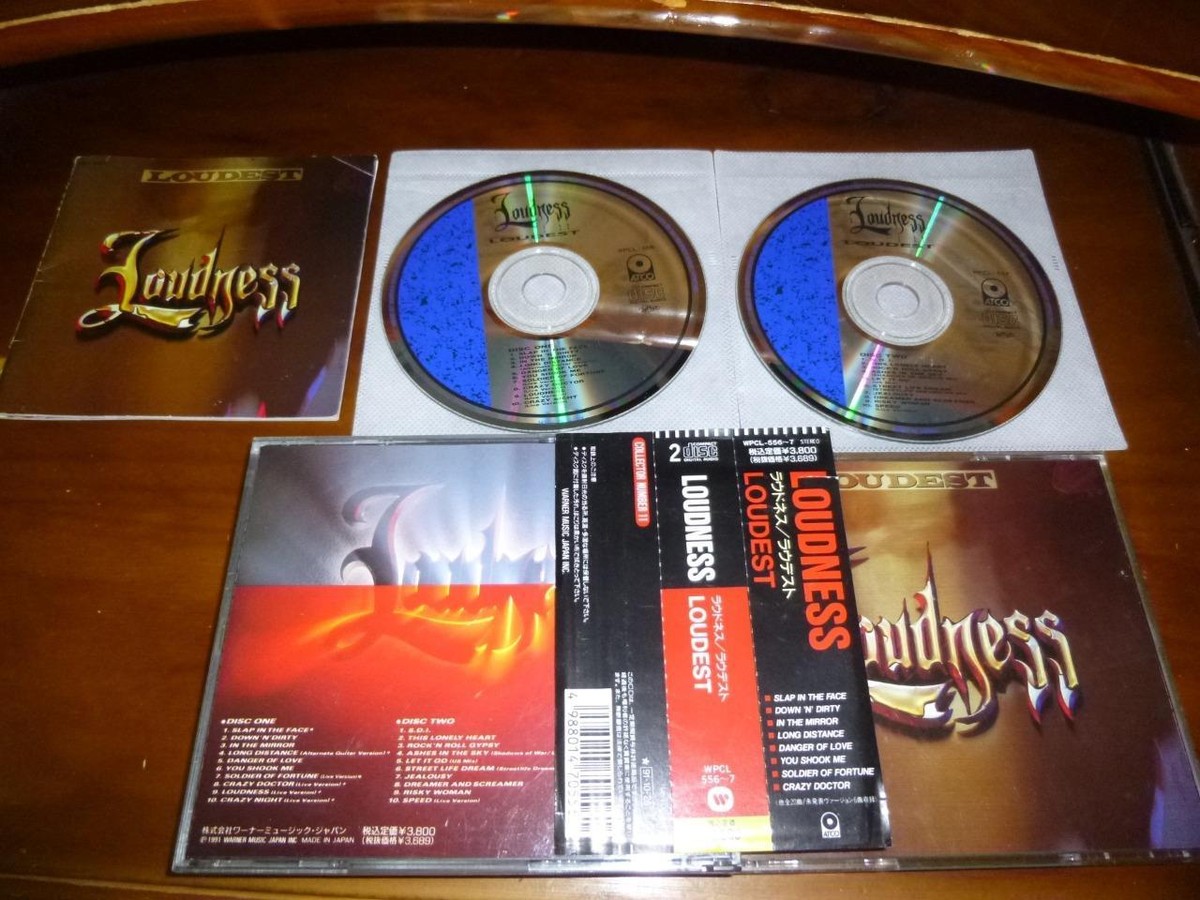 8m1763a1z 新品 LOUDNESS COMPLETE BOX Loudness / Loudest JAPAN 2CDBOX WPCL-556/7 *M | eBay