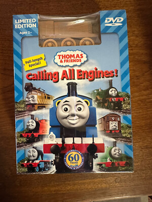 Learning Curve Thomas Train Wooden LTD 60 Year Bronze Diesel! DVD Included! New!