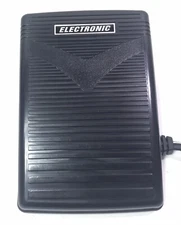 Matsushita Electronic 4C-316B Sewing Machine Speed Control Foot Pedal Black