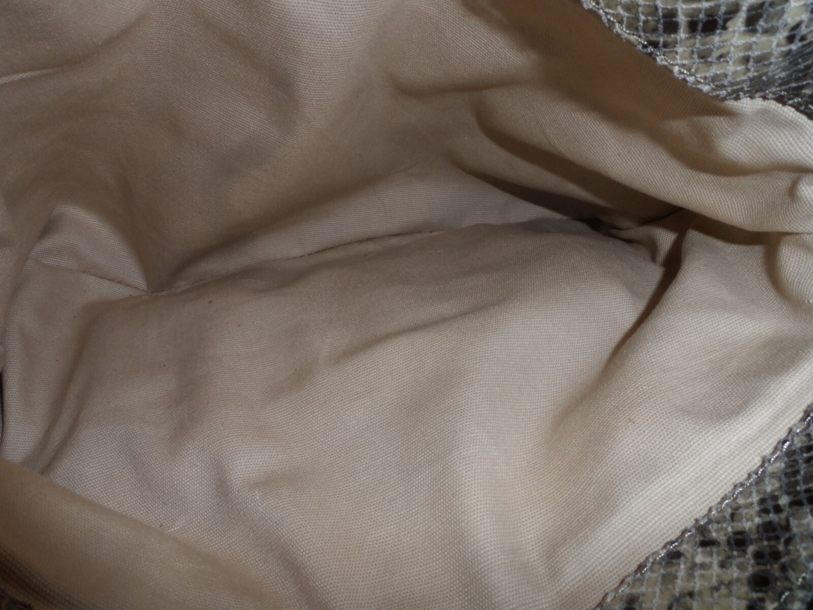 Tory Burch Gray Python Embosed Leather Shoulder B… - image 24