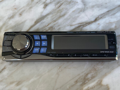 ALPINE CDA-9883 CAR  STEREO ONLY ALPINE CDA-9883 FACEPLATE ONLY OEM 