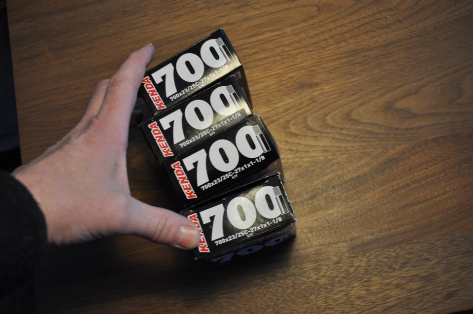 Kenda Bicycle Tube 700X23~25C Shrader valve : 4 BOXES - Image 2 of 2