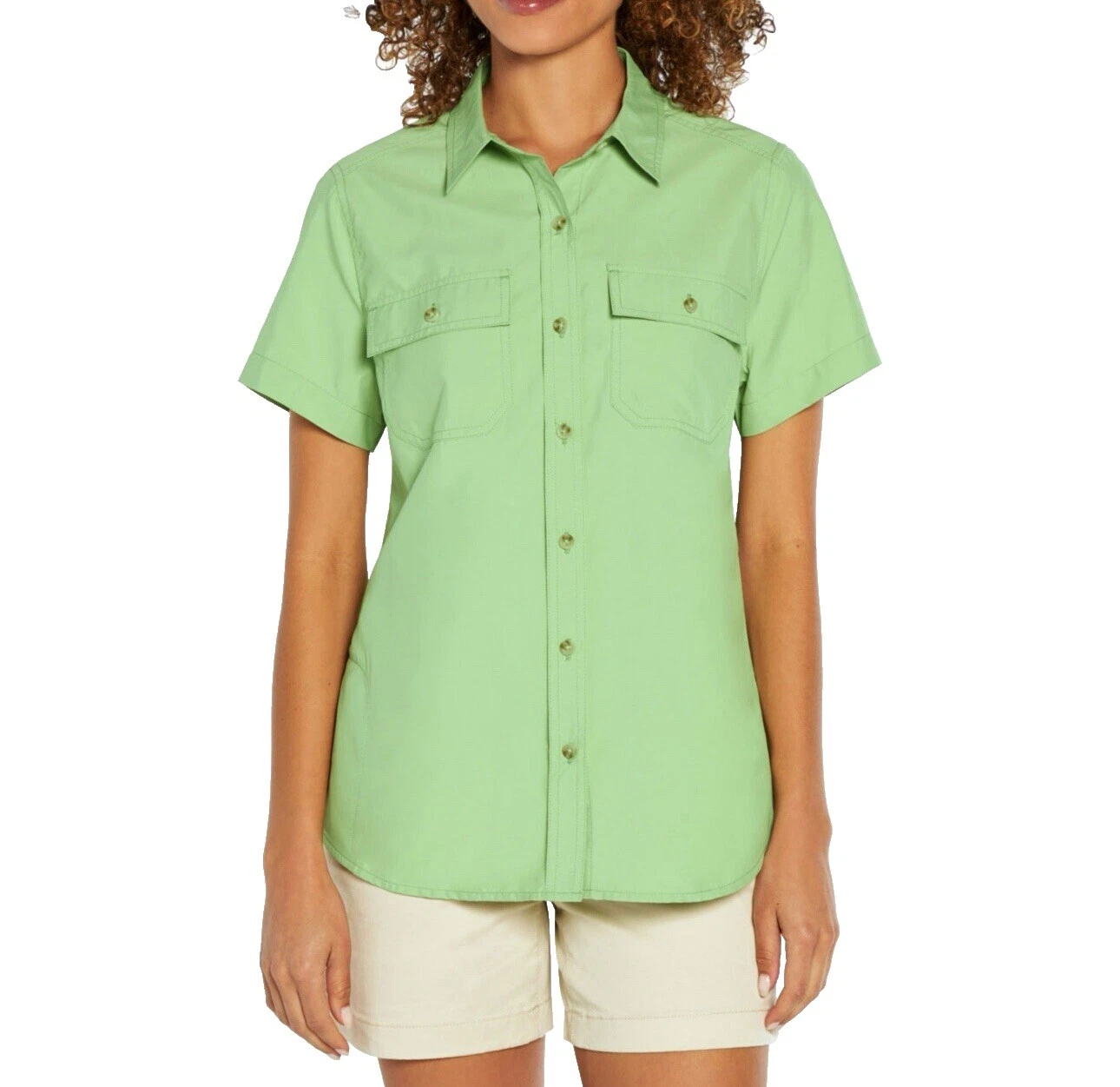 Eddie Bauer 聚酯休闲上衣女