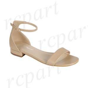 nude low heel pumps