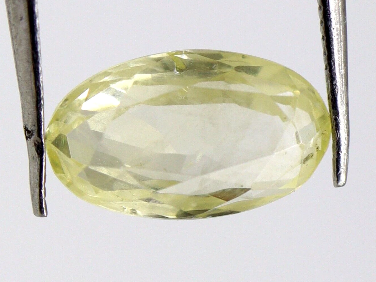 Natural untreated clearance yellow sapphire