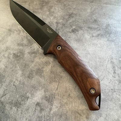 Walnut handles scales for Ka-Bar Jarosz Turok