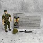 Vintage GI Joe Falcon Action Figure Near Complete w File Card 1987