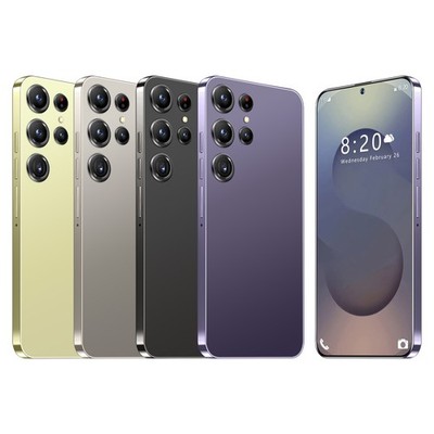 Unlocked Cellphone 24 Ultra 128GB Dual SIM Smartphone Android 14 6000mAh