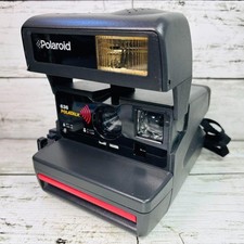 Polaroid 636 POLATALK Instant Camera Tested Fully Working