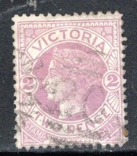 AUSTRALIA VICTORIA   AUSTALIAN STATES  STAMPS  USED   LOT 129AS