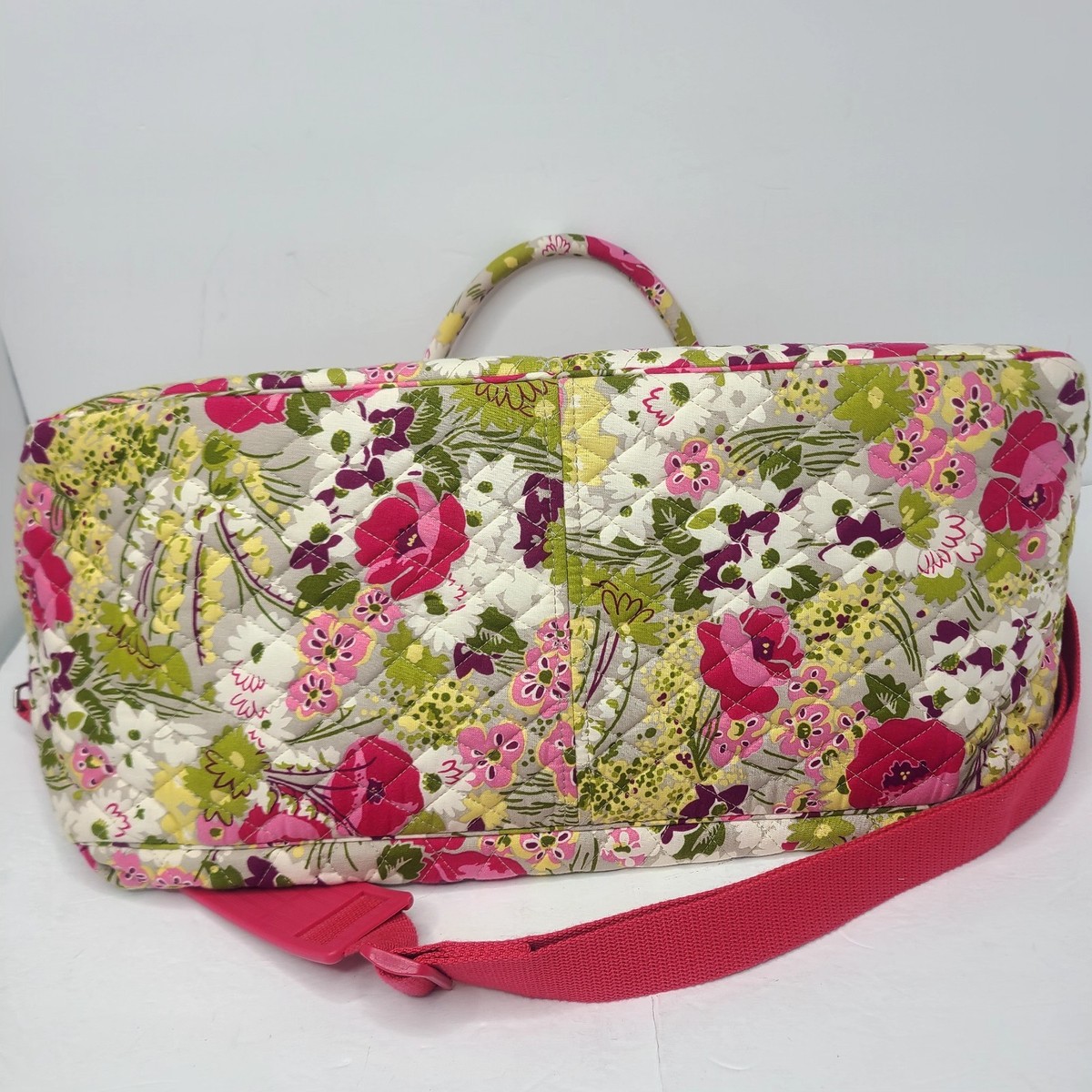 Vera Bradley Make Me Blush Women\'s Backpack and large Duffle bag. Vera Bradley Colorful Pink Multicolored Large Duffel Bag | eBay main image 4