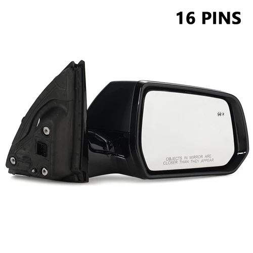 Right Side Mirror w/Camera w/Signal Lamp For 2018-2019 Chevy Traverse 16 Pins