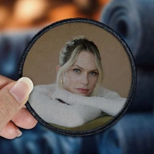 Erin Foster Patch Sew/Iron on with Embroidered Border for Hats