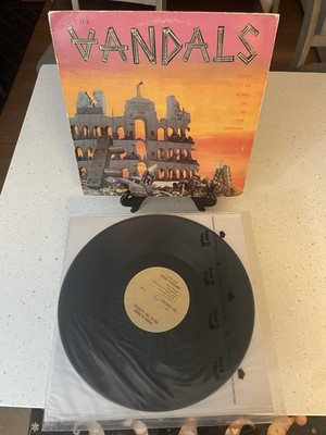 VANDALS When In Rome LP Vinyl Plays Well 1985 National Trust