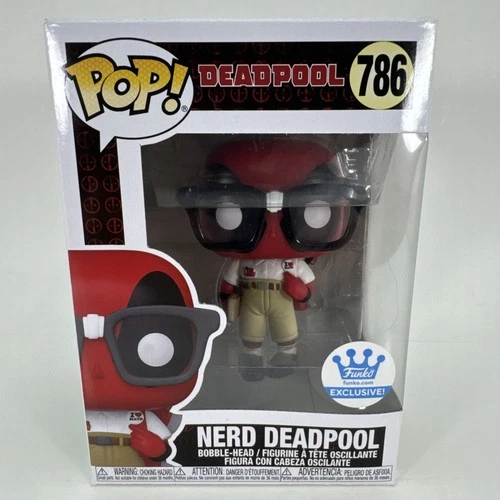 Funko Pop! Marvel Deadpool Nerd Deadpool Funko Shop Exclusive #786