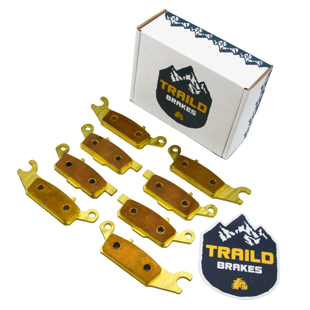 Pastiglie Freno Anteriori Sinterizzate Per Yamaha ATV: Grizzly 550/700, Kodiak 700, Raptor 250 – Set Completo Con Perni E Molle, Ricambio 3B4-W0045-00-00