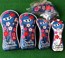 Scotty Cameron Festival 2025 Sakura Ginger Wood Cover set DR/Fw/UT/UT/PT Mint