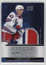 2019-20 Upper Deck Trilogy Rookie Renditions Silver Foil Jersey Libor Hajek s3g