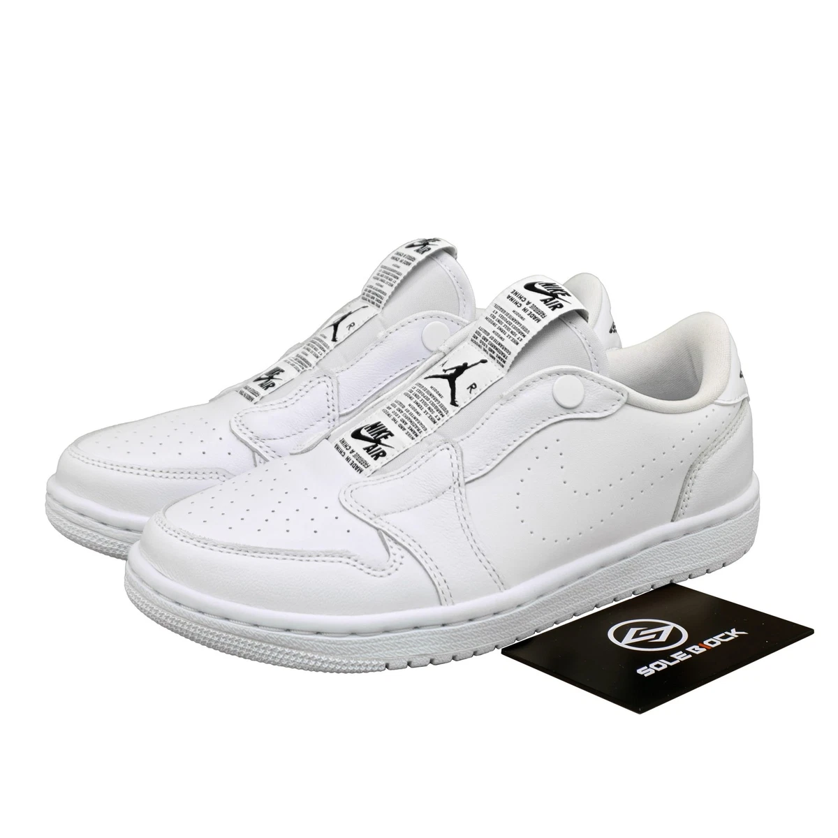 Jordan 1 Slip Low White W for sale | eBay