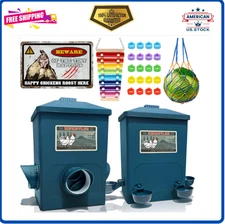 NEW Auto Chicken Feeder & Waterer (3Gal/16lb) Coop Supply!