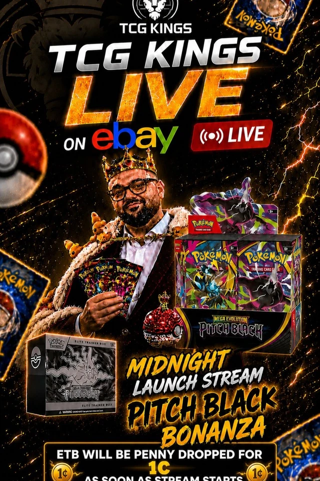 TCGKINGS MIDNIGHT LAUNCH PITCH BLACK NIGHT BONANZA