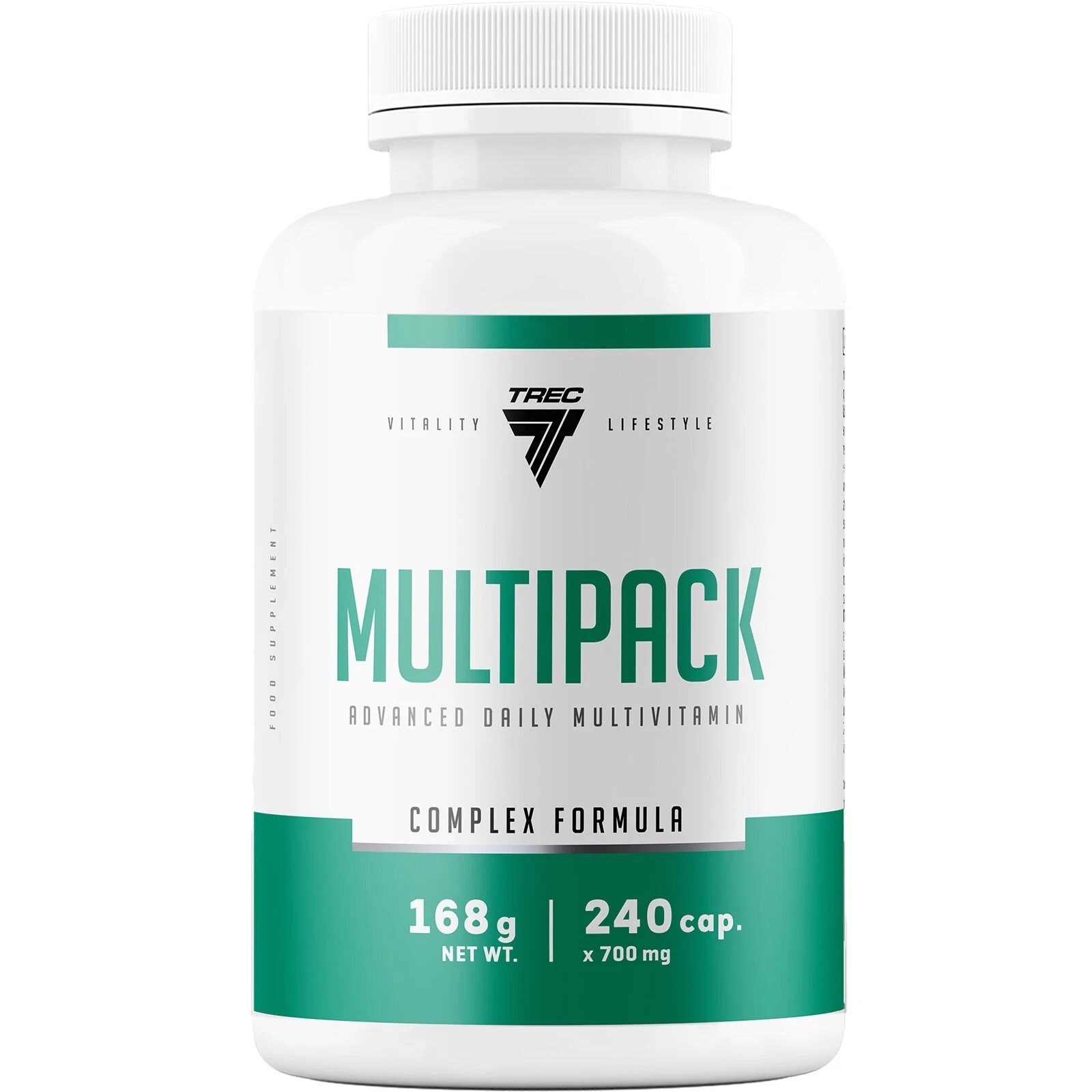 TREC MULTI PACK VITAMIN MINERAL ADVANCED DAILY COMPLEX 240 CAPS