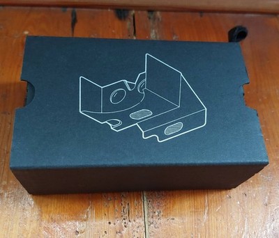 Google Cardboard, 3D VR Headsets DIY Virtual Reality Box Brille schwarz