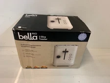 Bella PRO 2-Slice Extra-Wide Slots Toaster Oatmilk, Model 90224