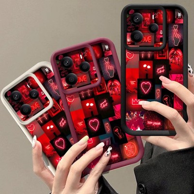 Hülle für Xiaomi Redmi 13C 14T 13T Note 14 13 12 11 10 Pro X6 Bunte Silikonhülle