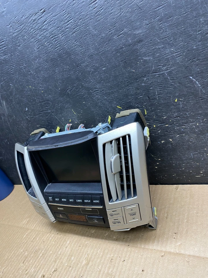 Lexus RX400H 2007 a 2009 radio navegación pantalla climatización OEM V1580 DG Foto 3 de 4