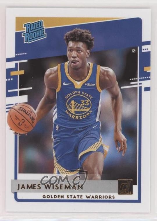 2020-21 Panini Donruss Rated Rookies James Wiseman #226 0e24