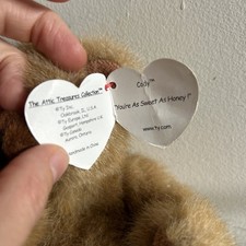 TY Cody the Bear Rare Iconic Original with PVC error on tag And No birthdate