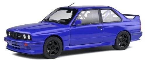 SOLIDO 1:18 DIE CAST METAL AUTO BMW E30 M3 BLU 1990 S1801516 - Immagine 3 di 3