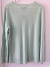 Gorgeous Alex Marie Women cashmere sweater Vanessa XL light green New with tags