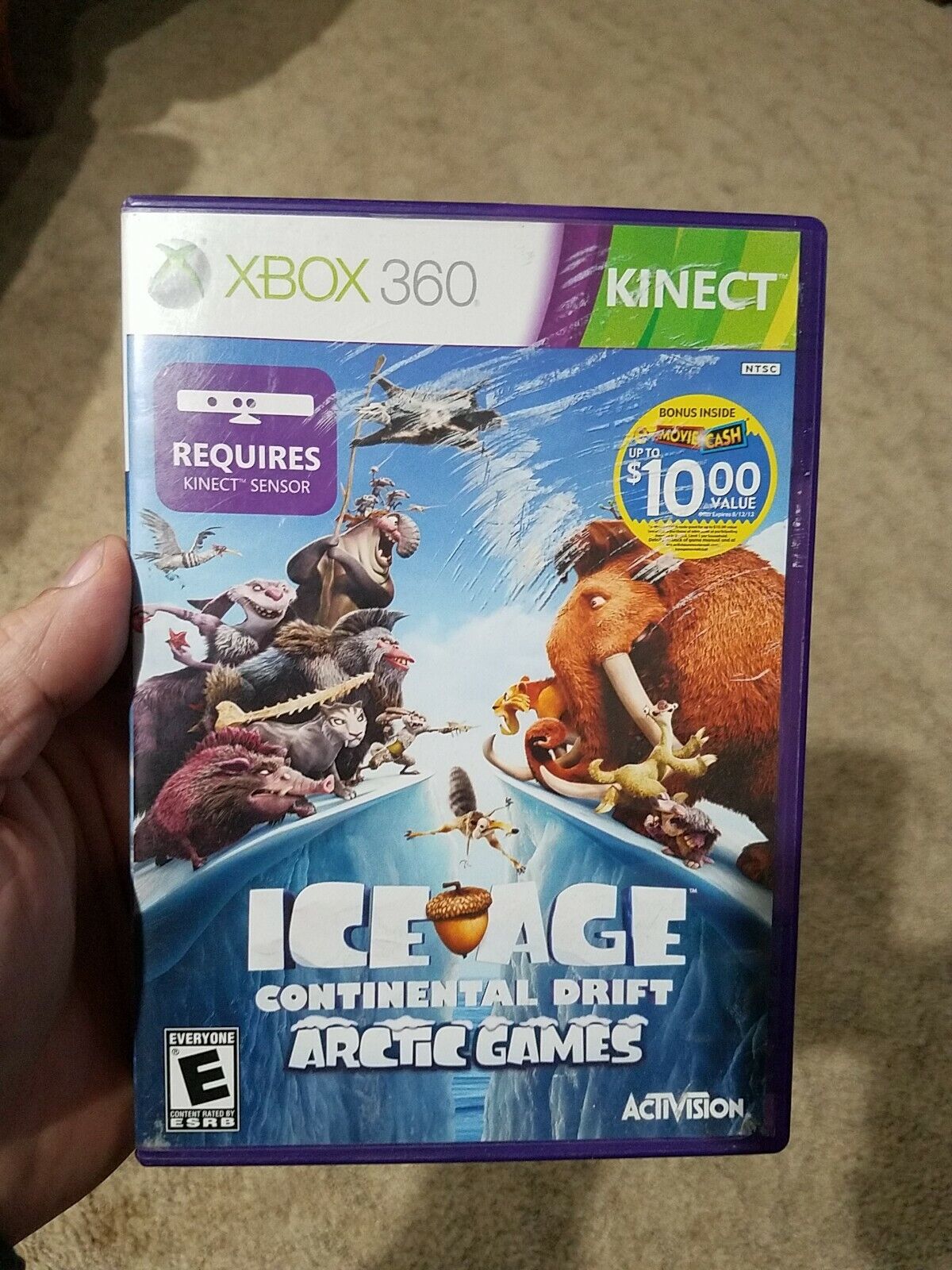 Jogo Ice Age continental Drift ( A Era do gelo)- xbox 360 ( original)