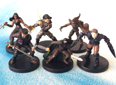 Thief Rogue & Assassin Characters Dungeons & Dragons Miniatures s756