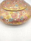Vintage Royal Winton Grimwades Lidded Dish Gold Leaf With Moriage Flowers  4591  — photo 3