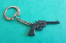 ANCIEN PORTE CLÉ / Mini pistolet révolver arme poing plastique / 2