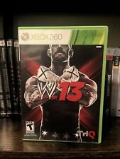 WWE '13 (Microsoft Xbox 360, 2012) Complete CIB Tested & Working