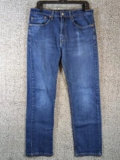 Levi's 505 Jeans Men's 33x29.5 (Tag 34x30) Blue