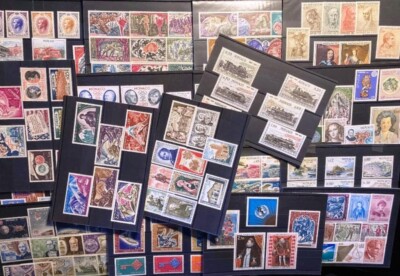 MONACO BRIEFMARKENSAMMLUNG NEU xx ZWISCHEN 1960 UND 1979 WERT 100 !!! V111