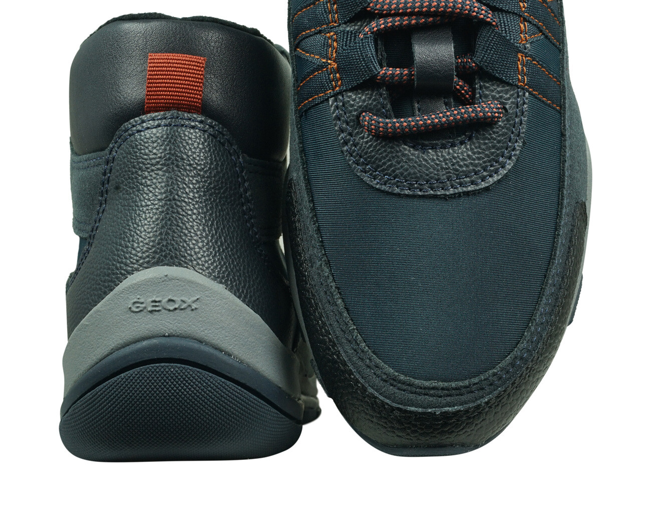 Geox D Kander A Womens Ankle Boots Hi Top Sneakers Fleece Lining Warm Shoes  Blue | eBay