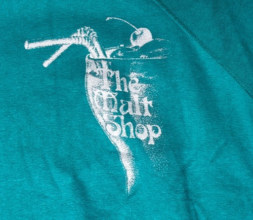 1980s Vintage & Rare THE MALT SHOP Uniform Sweatshirt - DEADSTOCK - Size Medium
