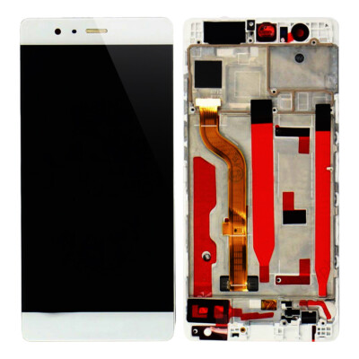 Kit écran Complet Pour Huawei P9 Plus 5.5" - Vitre Tactile + LCD Sur Châssis, Noir, Neuf
